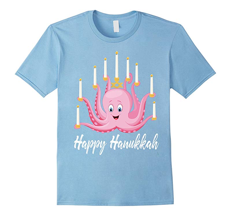 Oy to The World Youth T-Shirt Hanukkah Jewish Star of David Menorah Kids Tee
